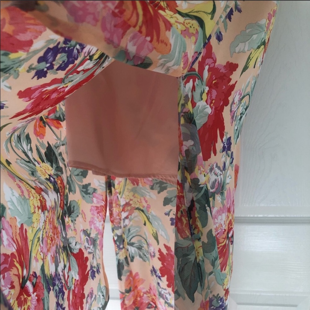 High waisted maxi floral skirt - Picture 7 of 9